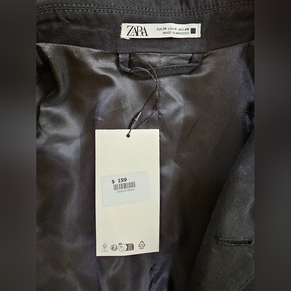 Zara long trench, size M - Picture 4 of 10